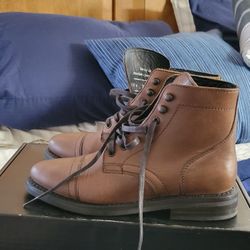 Women's Leather Brown Boots