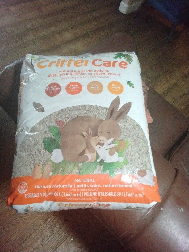 CritterCare NATURAL paper Pet Bedding