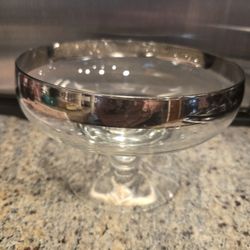 Mid Century 1960's Dorothy Thorpe compote beautiful mint condition dish