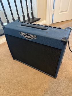 Traynor YCV50 Blue 50W Tube Guitar Amp Celestion Vintage 30 + Footswitch