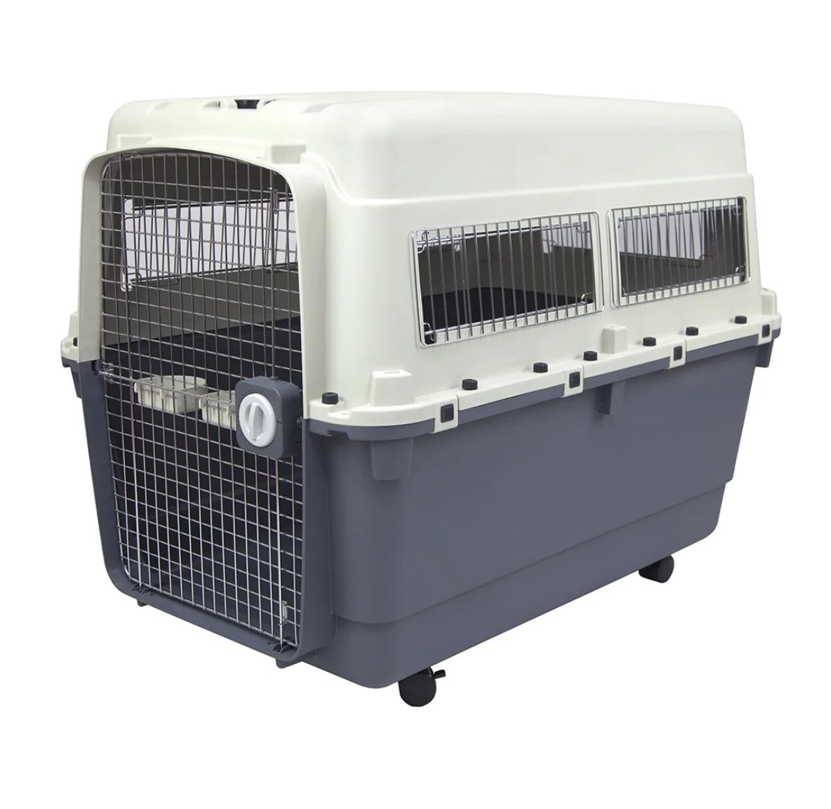 SportPet Designs, Plastic Dog IATA Airline Approved Kennel Carrier, XXX-Large, 1 Piece