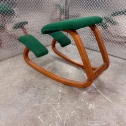 Vintage Stokke Variable Balans Ergonomic Kneeling Chair located near the Miami Design District