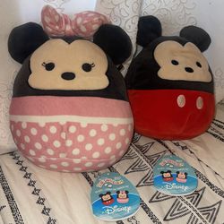 Mickey & Minnie Squishmallows 