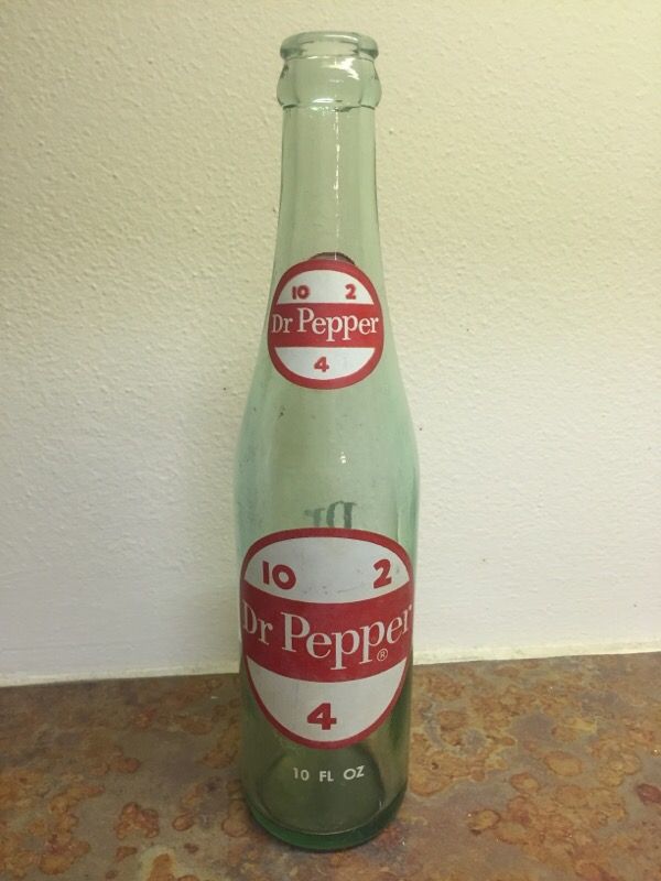 Late 60's Dr Pepper Bottle