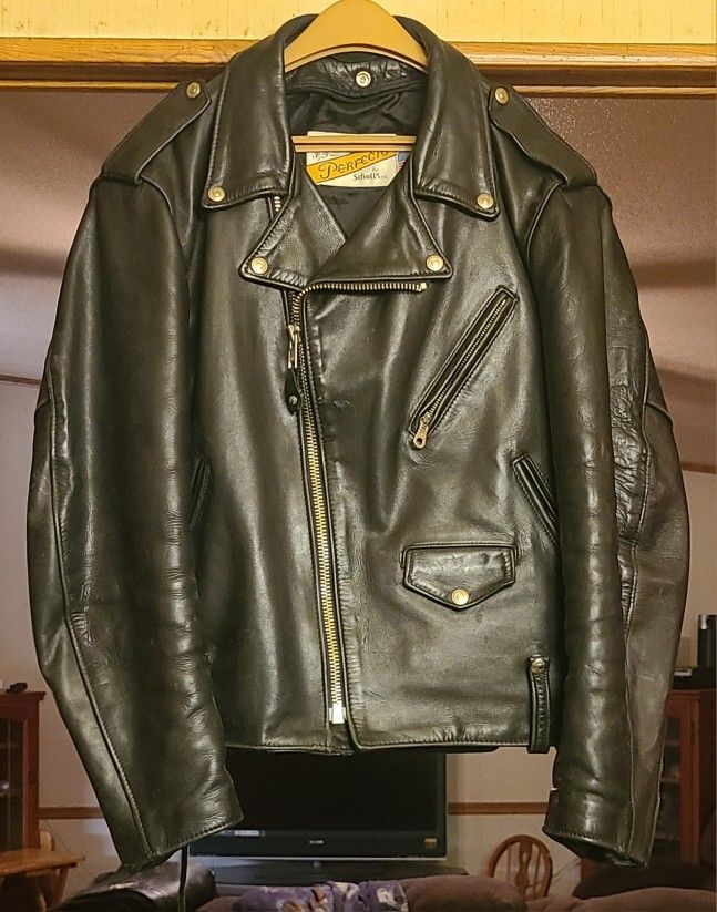 Leather Jacket And Chaps