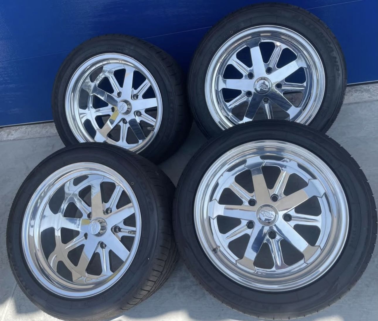 Intro Magnum 17×11 Polished Wheels With Toyo Extensa 315/35/17 Tires For Obs Chevy 5x5???