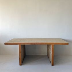 Vintage Frank Gehry dining table, "Easy Edges," for Vitra