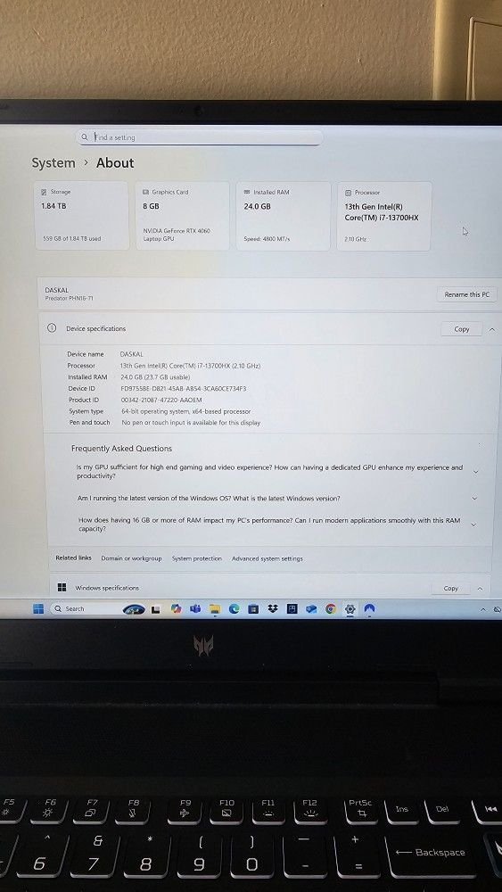 Acer - Predator Helios Neo 16