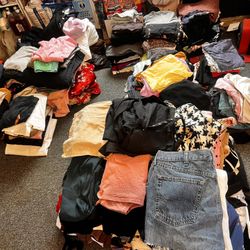 Woman And Men Clothes 
