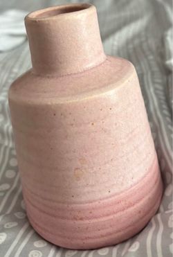 Pink Ceramic Bud Vase