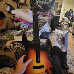 Xbox 360X wireless Guitar Hero Controller Working Perfectly 