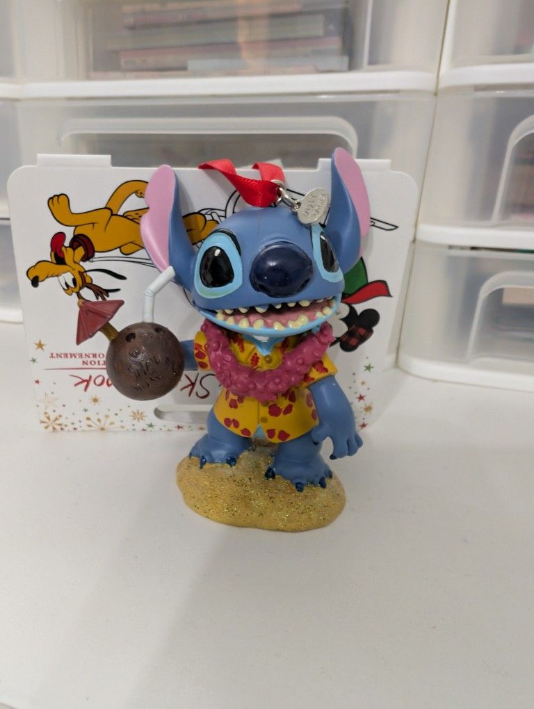 Disney Stitch Aloha Hawaii Sketchbook Christmas Ornament