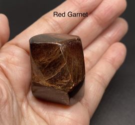 Red Garnet Genuine Stone from India 84g