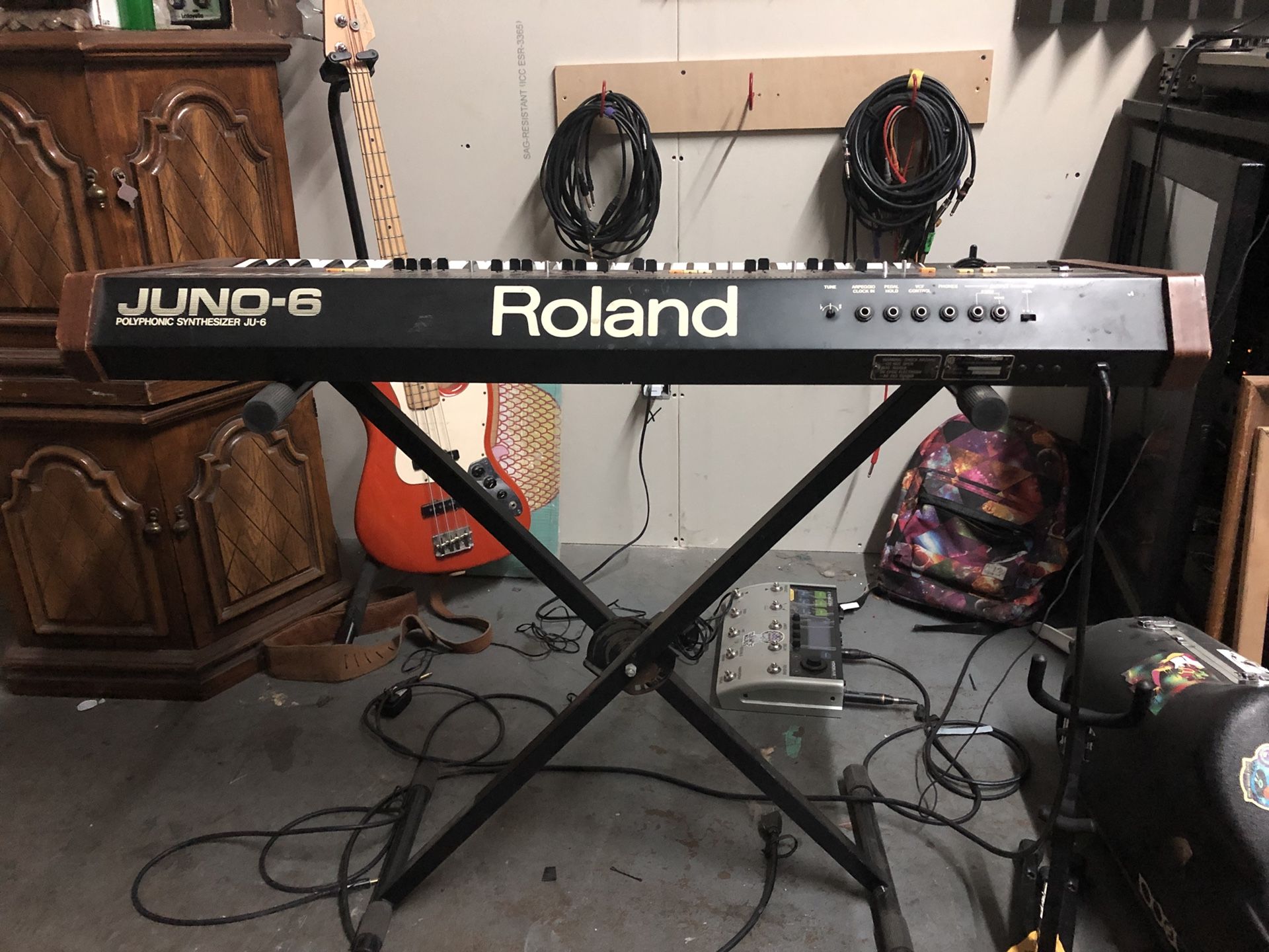 Roland Juno-6 vintage synthesizer
