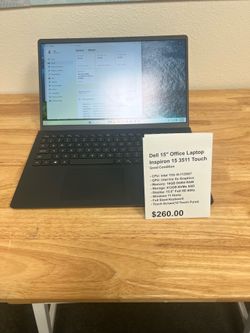 Dell Touch Screen Laptop Inspiron 15 3511 16GBDDR4 512GBSSD