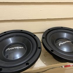 Pair PIONEER 800W 12" Sub Woofer SUB TS-W305C 800 Watts 