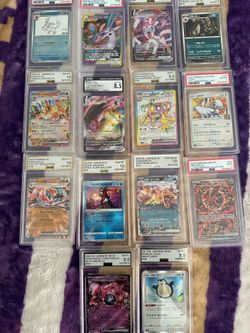 Lot of Pokemon Slabs