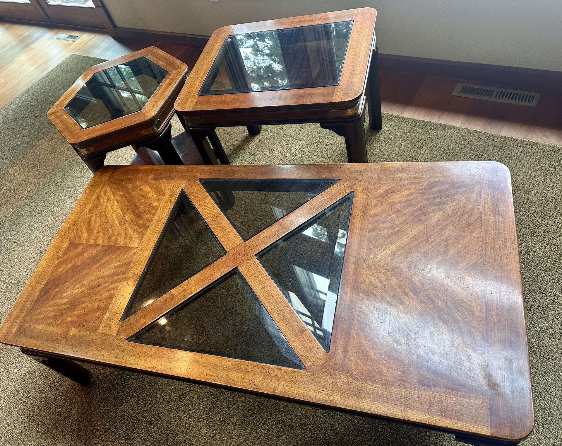 Solid Cherry table Set