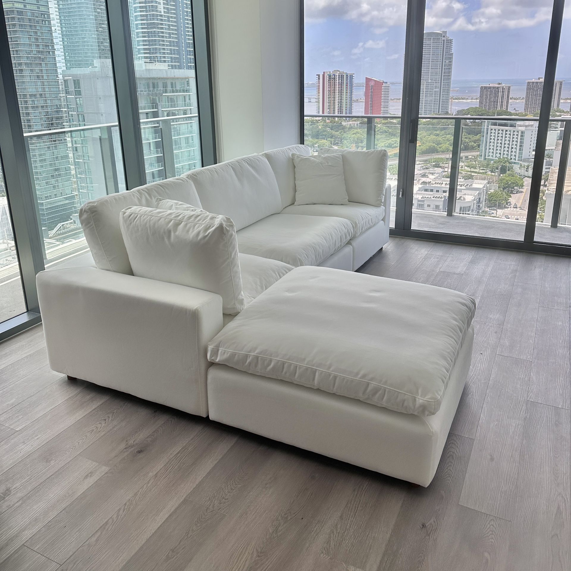 New White Cloud Couch Sectional Sofa