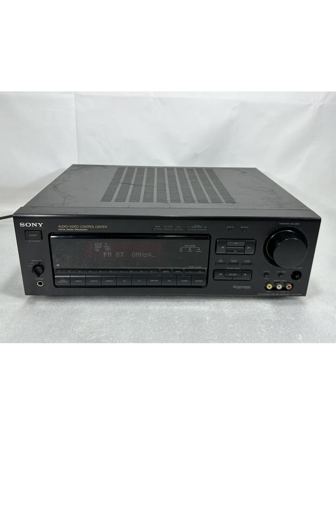 Sony STR-D965 ~ AM/FM Audio Video Stereo Receiver ~ 110WPC 8Ω ~ No Remote