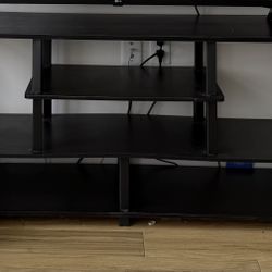 TV Stand With Shelves