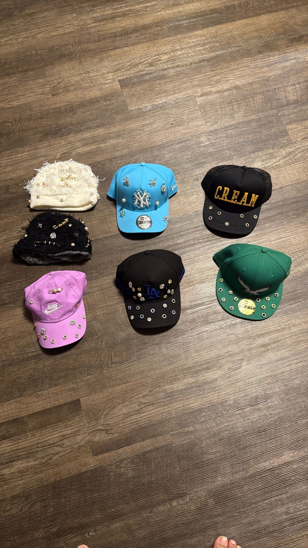 Custom Jeweled Hats Available