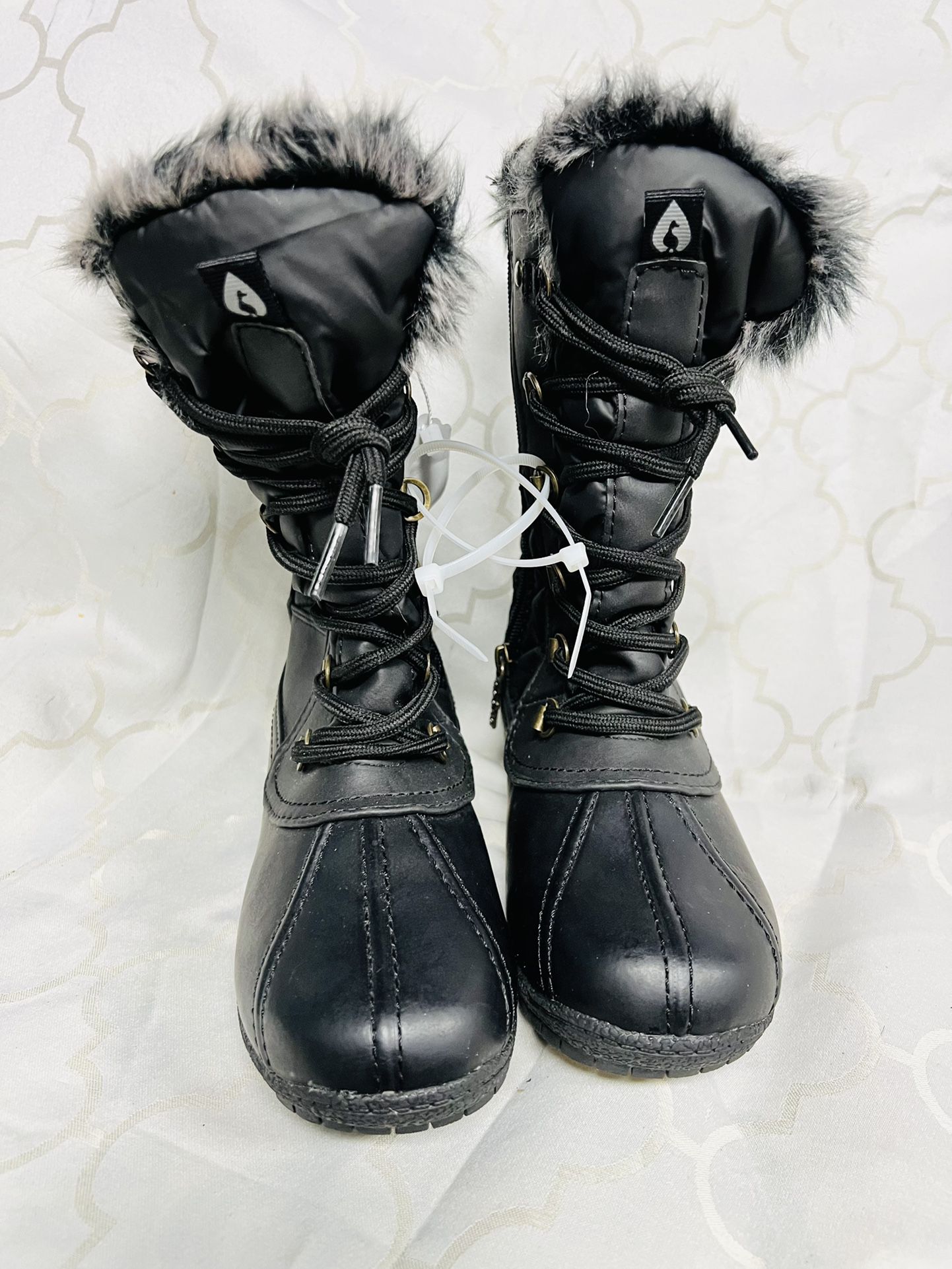Sporto Barefoot Wool Womens Faux Fur Womens Winter Boots (Size 6)