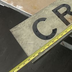 Rail Road Crossing Sign