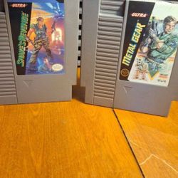 Nintendo NES Metal Gear 1 And 2 $15 For Both Of Them Clean And Tested Pick Up And Glendale