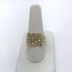 Gold Nugget Ring