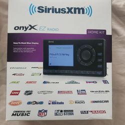 SIRIUSXM ONYX EZ RADIO STATION NIB NEVER USED