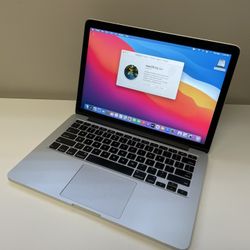Apple 13” 2015 MacBook Pro Retina 2.90ghz Core i5 16gb RAM 512gb SSD macOS Big Sur 