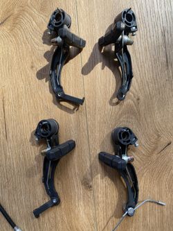 Set of 4 Bicycle V-Brake Calipers with Pads