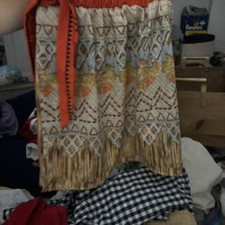 Moana Skirt Costume Size 5/6