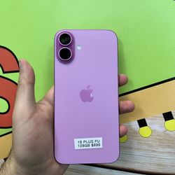 IPHONE 16 PLUS FULLY UNLOCKED 