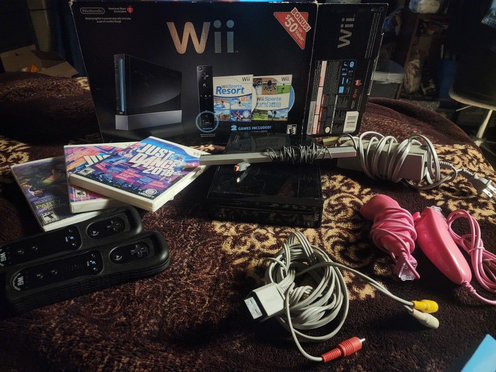 Wii Black Console