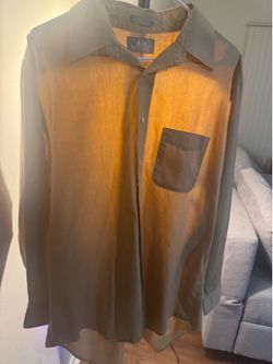 Like New *Light Brown* 16/33 Men’s Occasional Dress Shirt.