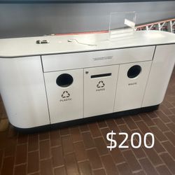 Trash Counter Console 