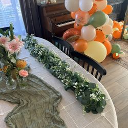 Eucalyptus Centerpieces 