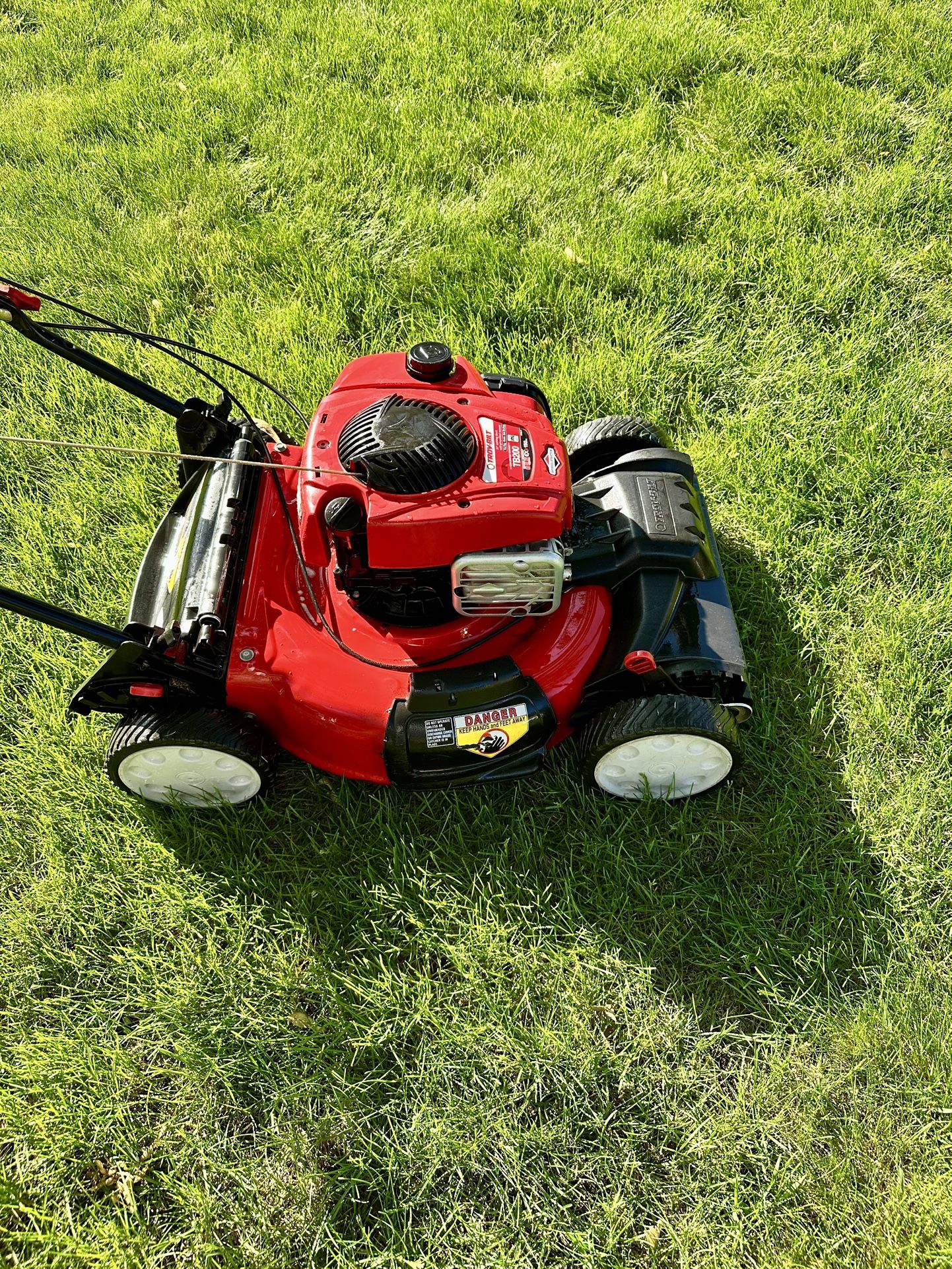 Troy-bilt Self Propelled Lawn Mower SB-200 Comes With Bag, Great Condition
