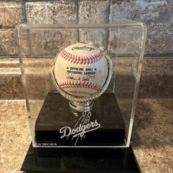 Mike Scioscia Autograph Baseball