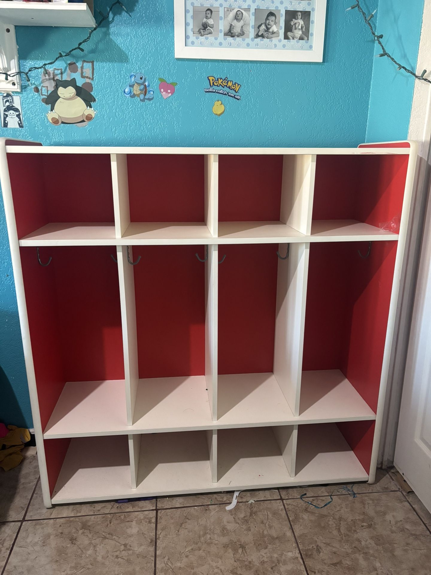 Kids Cubby Shelf