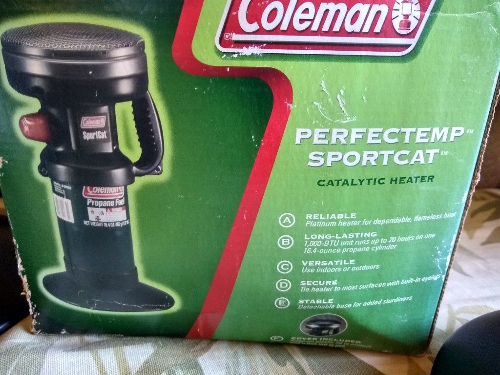 Coleman Portable Coleman Catalytic Tent Heater New Coleman