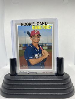 Andres Gimenez 2019 Topps”Heritage “ Rookie Card (82)