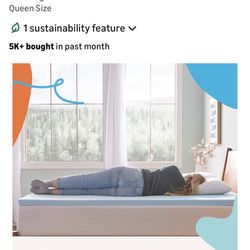 Linenspa 2” Gel Memory Foam Mattress Topper