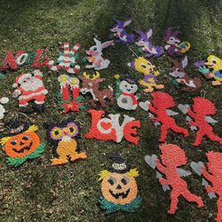 23 Vintage Holiday Popcorn Decorations – Christmas, Halloween, Easter & Valentine’s – $350