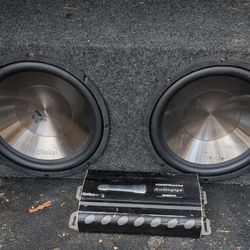 Clarion 10" Subs & AudioPipe Amp
