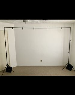 Linco Zenith Photography Backdrop Stand Kit: 10’W x 7’H