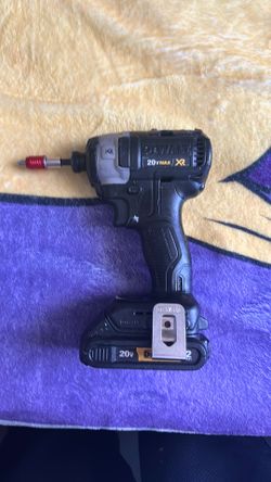 Dewalt impact , DC F887 blacked out with battery