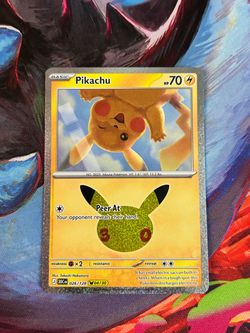 Pikachu #26 Pokemon TCG 30th Celebration